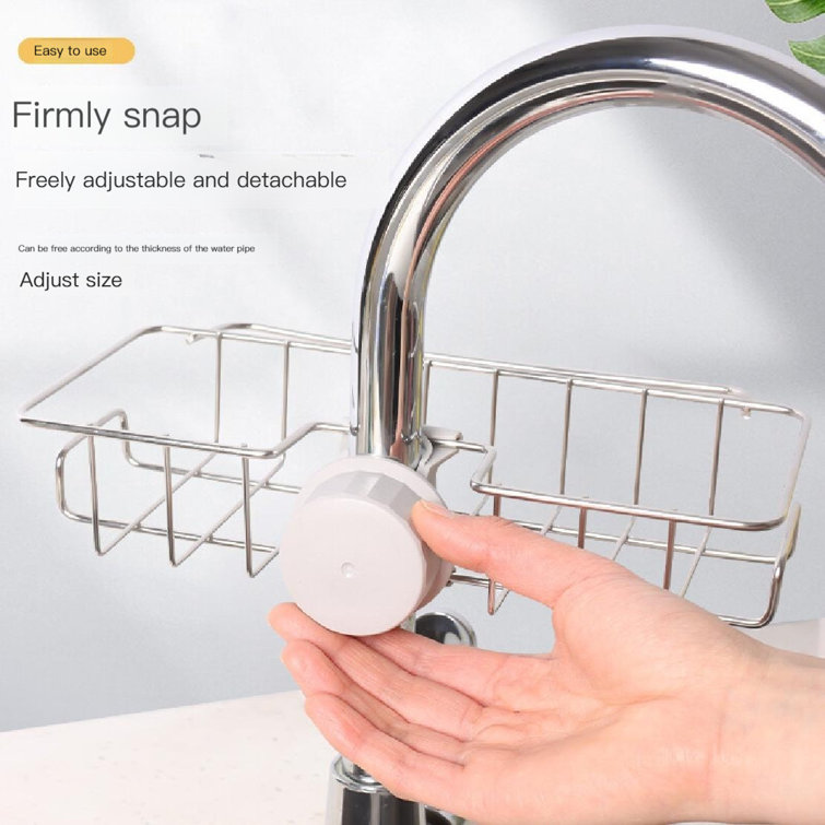 Captive Gala Stainless Steel Faucet Storage Rack Sink Storage Rack